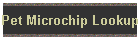 Pet Microchip Lookup
